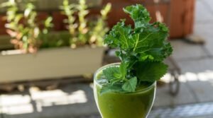 Kale banana smoothy