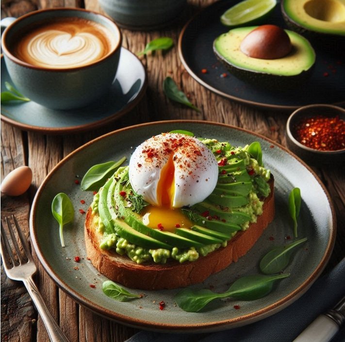 Avocado Toast with Poached Egg